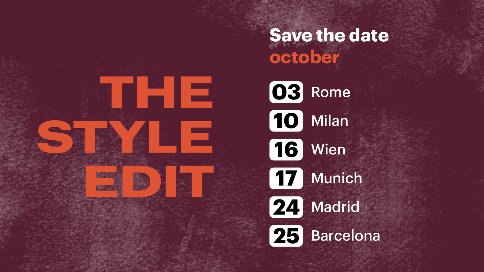 Maxandco Salesbanner Thestyleedit Palinsesto Events Desktop MAX&Co.